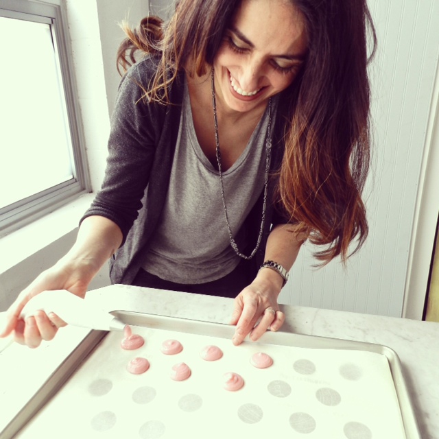 Bake in Paris: Brush Embroidery and The Queen of Macaron